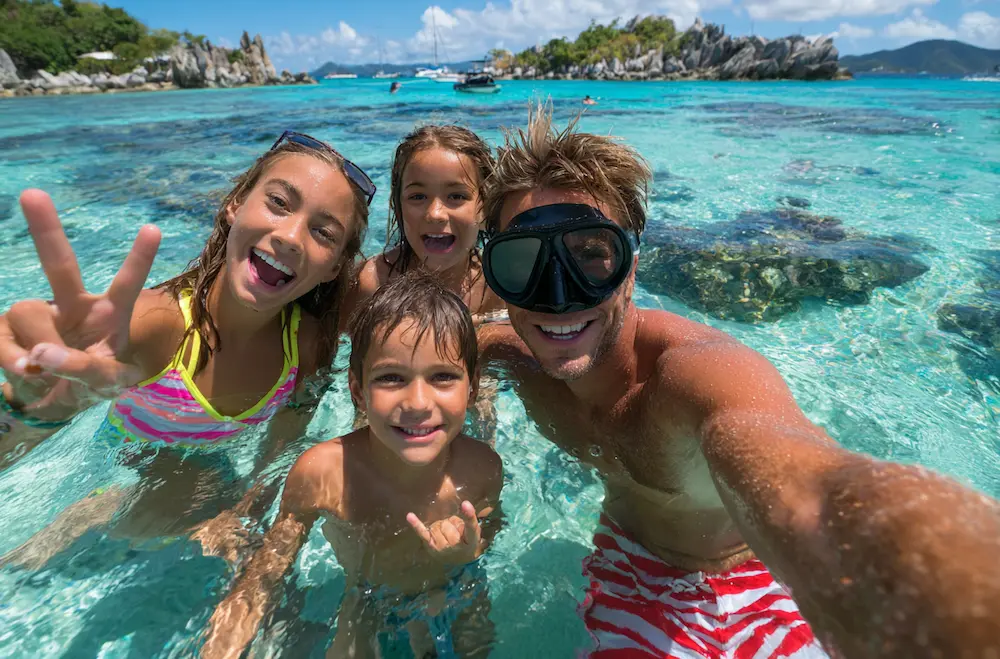 Multi-generational family vacation
