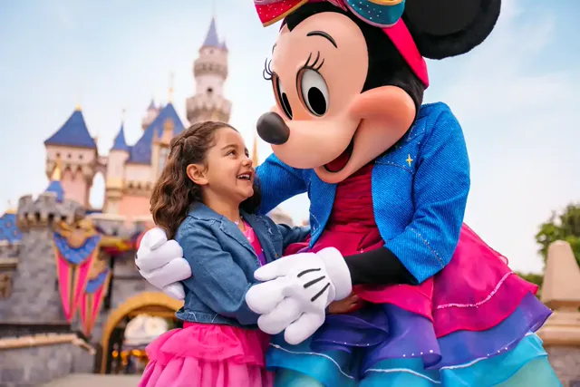 Family vacation with Minnie Mouse