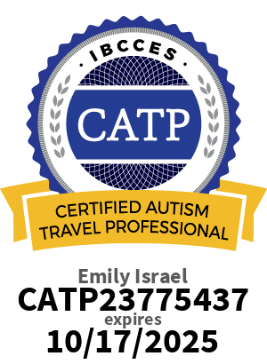 Certified Autism Travel Professional (CATP) certification badge